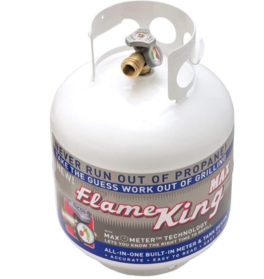 (X) 20 Lb. Cylinder with Gauge Type 1 OPD - WHEN STOCK IS DEPLETED NO LONGER AVAILABLE - Chimney Cricket