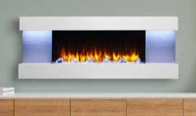 Simplifire 60" Floating Mantel Kit - SFFM60WH - Chimney Cricket