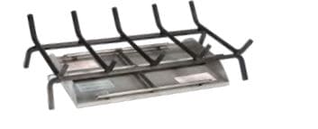 RHP 36" G45 OUTDOOR SEE THRU Stainless Steel Burner with Electronic Remote, LP ** - Chimney Cricket