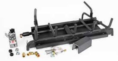 Grand Canyon 21" Assembled 2 Burner - Millivolt with Remote - NG - Chimney Cricket