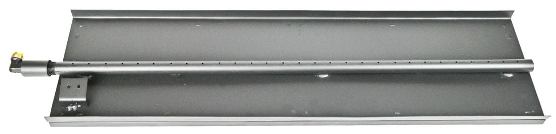 Grand Canyon 60" x 8" T-Style Stainless Steel Pan Burner - NG - Chimney Cricket