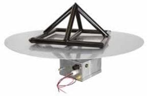 Grand Canyon 36" Tee-Pee Stack Burner with Weather Beater Electronic Control System - NG - TPS36WBECSNG - Chimney Cricket