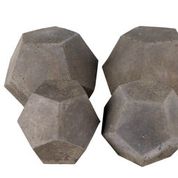 RHP Slate Geo Domes - 2 Large, 2 Small - Chimney Cricket