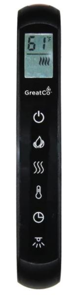 Outdoor Greatroom Additional/Replacement Infrared Remote for GE and GBI Fireplaces ** - Chimney Cricket