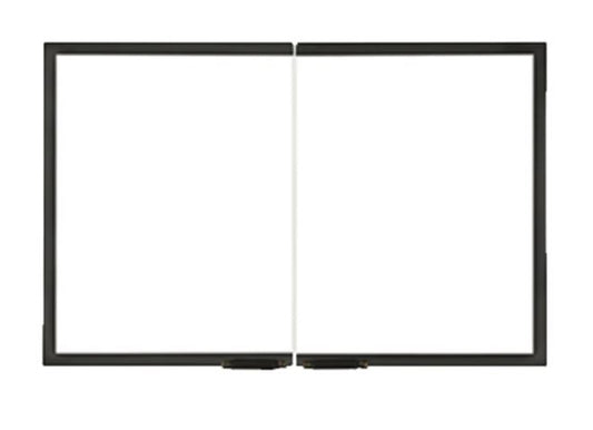 Majestic 42" Gasketed Glass Door - Black - Chimney Cricket