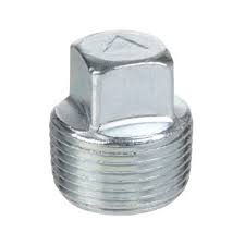 1" MPT Galvanized Plug, sch.40  (G-109M) GS101-16 - Chimney Cricket