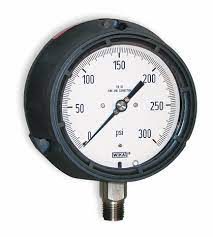 Pressure Gauge, 0-300 PSI, 4.5" Dial - Chimney Cricket