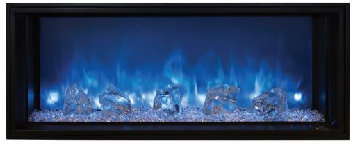 (X) Modern Flames 100" Glacier Crystal Diamond Acrylic - WHEN STOCK IS DEPLETED NO LONGER AVAILABLE - Chimney Cricket