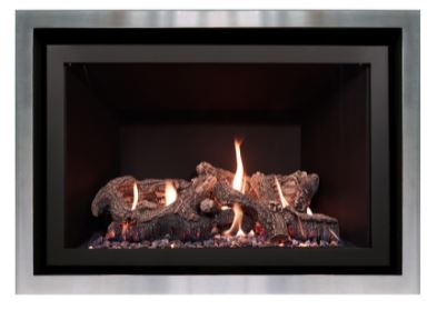 Brushed Nickel Square Grandview Park Front - Chimney Cricket