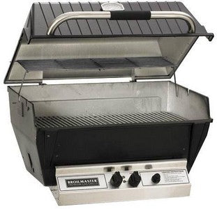 (X) Broilmaster Deluxe NG Gas Grill Head w/Charmaster Briquets - WHEN STOCK IS DEPLETED NO LONGER AVAILABLE - Chimney Cricket