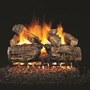 RHP 18/20" Burnt Split Oak Standard Gas Logs - Chimney Cricket