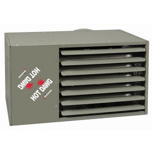 Modine Hot Dawg Garage Heater - 100K BTU/Direct Spark Ignition/NG/Single Stage w/Aluminized Steel Heat Exchanger - Chimney Cricket