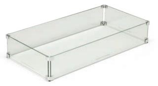 Hpc Linear Glass Wind Guard - 31" X 15" X 6" H
