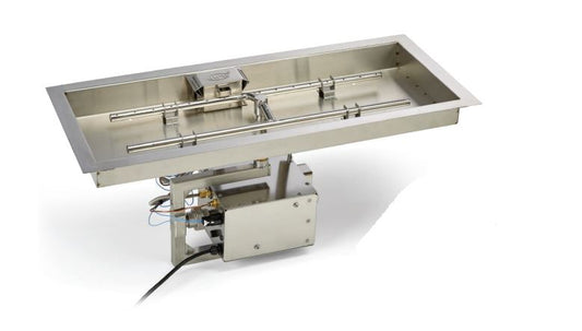 Hpc 66" X 16" Rectangle Bowl Insert With Electronic Ignition, Ng