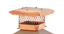 HY-C Copper Chimney Cover - Chimney Cricket