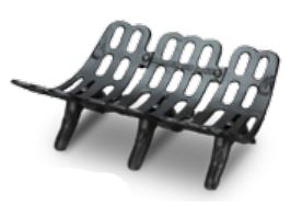 HY-C 36" Cast Iron Grate - 500 Sampson Series - Boxed ** - Chimney Cricket