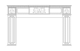 WMH Cast Iron Surround - Chimney Cricket