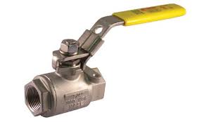 Valve, 1/4" FPT X 1/4" FPT, Stainless Steel, Full Port Ball Valve, Jomar, 100-961 - Chimney Cricket