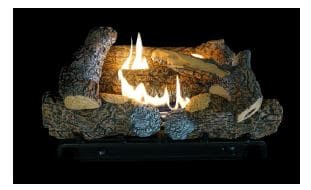 WMH 24" Kennesaw II 6-Piece Refractory Log Set - Chimney Cricket