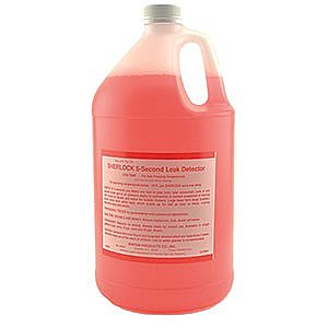 Leak Detection Fluid, Low Temperature, Pink Sherlock Bubble-Up, Winton LD128L, LT-G, (CS6) - Chimney Cricket