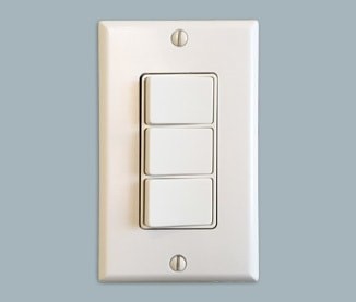 Majestic 3 Toggle Wall Switch for Multi-Color Selection - Chimney Cricket