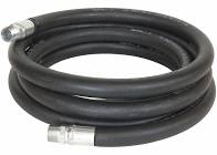 Hose, 1" X 15' Ammonia, Male Threaded Ends, Tested and Tagged, 16AA-15** - Chimney Cricket