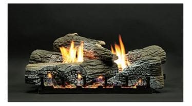 WMH 30" Stacked Wildwood 5-Piece Refractory Log Set - Chimney Cricket