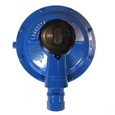 Regulator, 2nd Stage for 2PSI System, 1/2" X 1/2", RegO, Propane, 2 PSI, Blue, 1,000,000 BTU's (CS10) - Chimney Cricket