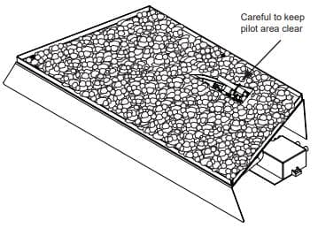 Monessen Lyric 18" Millivolt Contemporary Burner - NG - Chimney Cricket