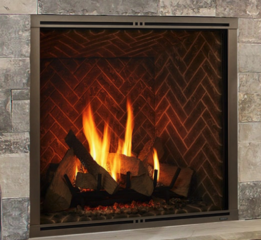 Majestic 36" Firescreen Front - Bronze - Chimney Cricket