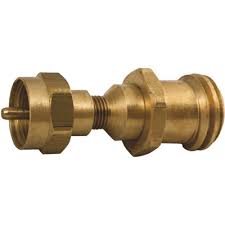 Hose Adapter, 1"-20 Female X Male QCC1 Brass Adapter, MEC, ME481 - Chimney Cricket