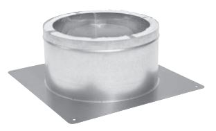 Metal Fab 16" Temp/Guard® Anchor Plate - Chimney Cricket