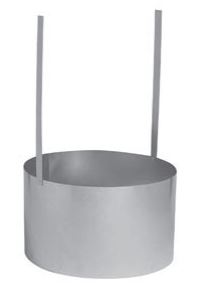 Metal Fab 12" Temp/Guard® Radiation Shield - Chimney Cricket