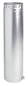 Metal Fab 10" Type B Gas Vent 12" Adjustable Length - Chimney Cricket