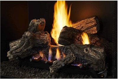 Monessen Mojo 27" 8-Piece Burncrete Log Set - MOJO27R - Chimney Cricket