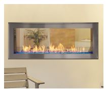 Monessen 48" Artisan Vent Free See-Thru Linear Fireplace with IPI Plus Ignition - NG - Chimney Cricket