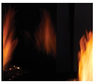 Monessen 32" Reflective Black Glass Panels - Chimney Cricket