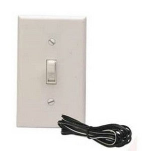 Monessen Wired Wall Switch with 15' Wire and Wall Plate - Chimney Cricket