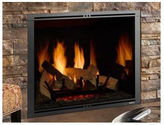 Majestic Marquis II 36" Direct Vent Fireplace with IntelliFire Touch Ignition - NG - Chimney Cricket