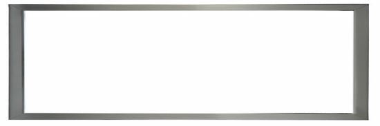 WMH 1.5" Brushed Nickel Beveled Frame - Chimney Cricket