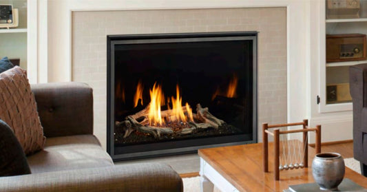 Majestic 42" Meridian Modern Gas Fireplace with IntelliFire Touch Ignition - NG - Chimney Cricket