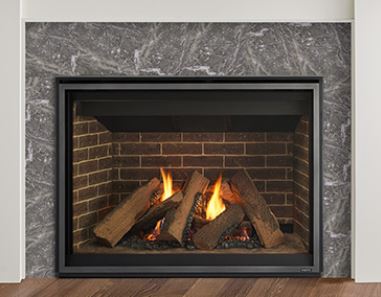 Majestic 36" Meridian Gas Fireplace with Intellifire Touch Ignition - NG - Chimney Cricket