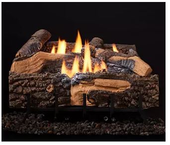 HHT 30" Mezmer Log Set - Chimney Cricket