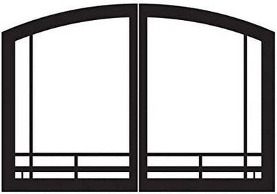 WMH Hammered Pewter Mission Arch Door Set - Chimney Cricket