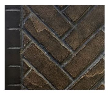 Outdoor Lifestyles Fortress Herringbone Brick Refractory - Chimney Cricket