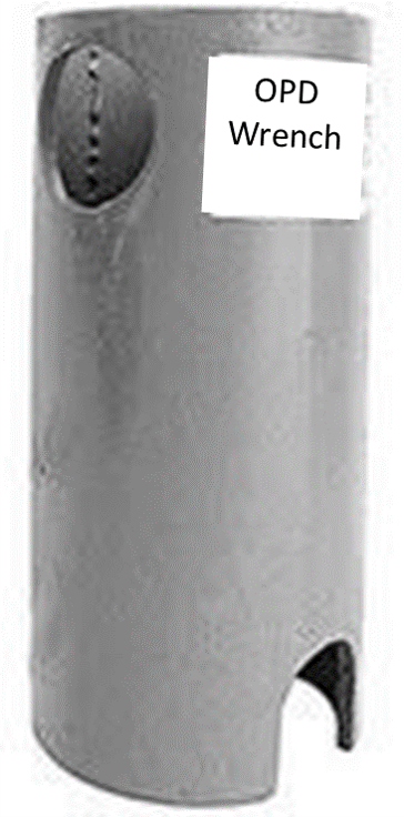 OPD & QCC1 Valve Wrench - Chimney Cricket