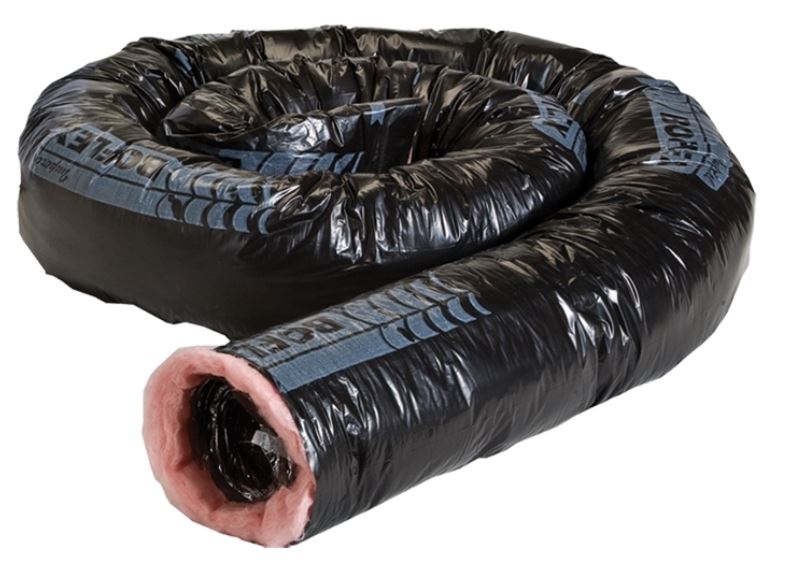 Osburn Stoves 6" Diameter x 25' Insulated Flex Pipe For Forced Air Kit - Chimney Cricket