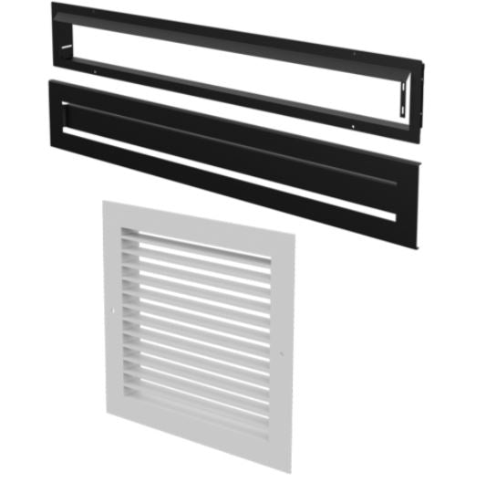 Osburn Stoves Warm Air Circulation Grille - Modern - Chimney Cricket