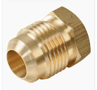 Plug, 3/8" Flare, Brass, 57-6, P2E - Chimney Cricket