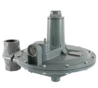 Regulator, 1-1/4” Second Stage, Propane Vapor, Inlet Pressure: 10 PSI, Set Pressure: 2PSI, Range: 1.5-3.25 PSI, 3/4” Orifice, Max. BTU’s 8,111,250 BTU’s, T-Body, P202HB003-125 - Chimney Cricket